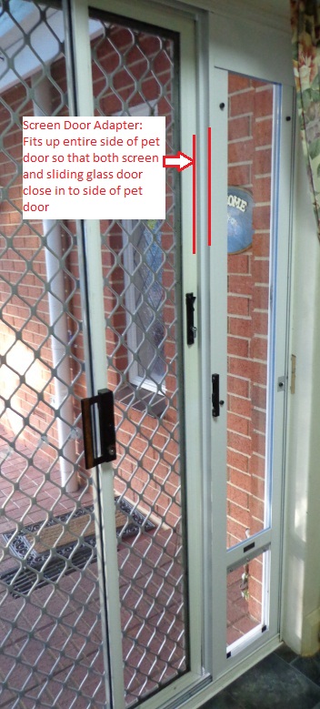 Sliding Door Pet Door Insert Panel Screen Adapter M 299